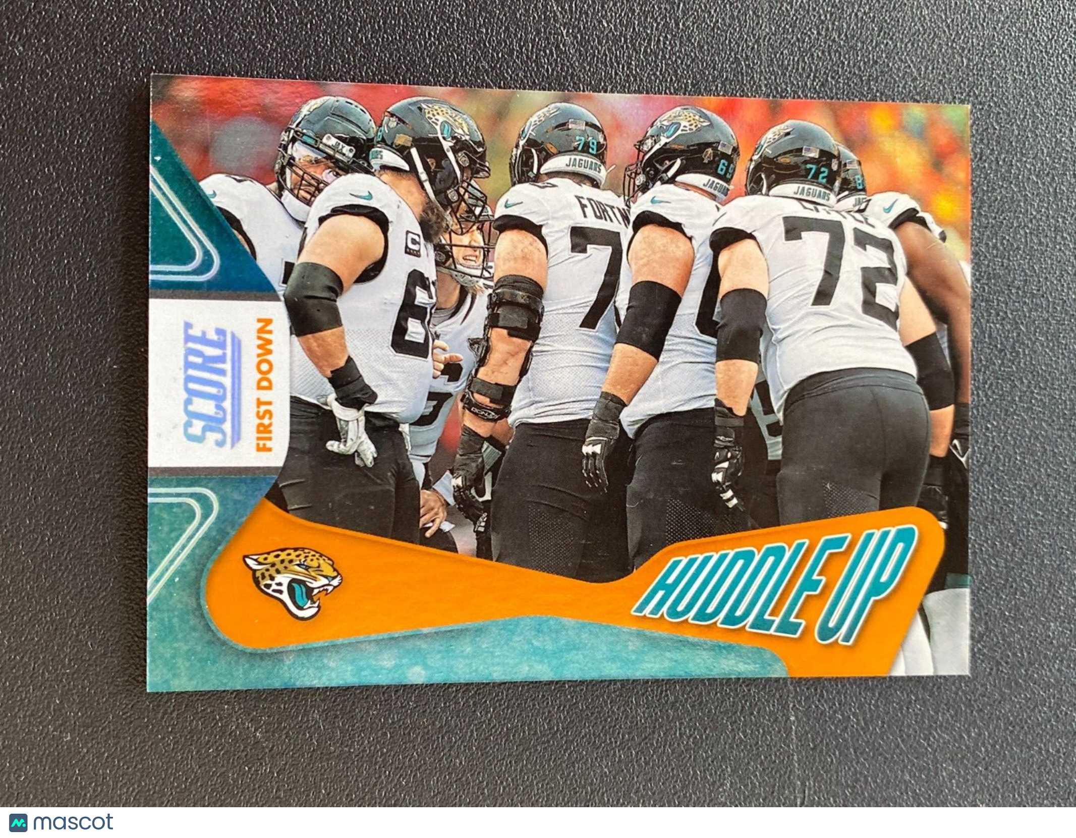 Jacksonville Jaguars 2022 Score Huddle Up First Down SSP Team Card 7/10 #8