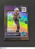 Tyquan Thornton 2022 Optic Rated Rookie Black Pandora JERSEY NUMBER 11/25
