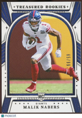 Malik Nabers 2024 National Treasures Treasured Rookies RC New York Giants 65/99