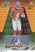 Rashee Rice 2023 Zenith Auto Autograph RC Rookie Kansas City Chiefs 10/25