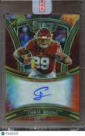 Chase Young 2020 Select Tie-Dye Auto Autograph RC Washington Redskins 10/15