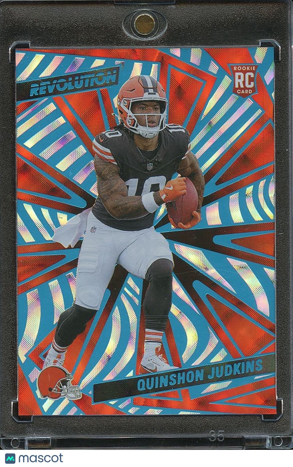 Quinshon Judkins 2025 Revolution Future Frame Rookie SSP Cleveland Browns 5/15
