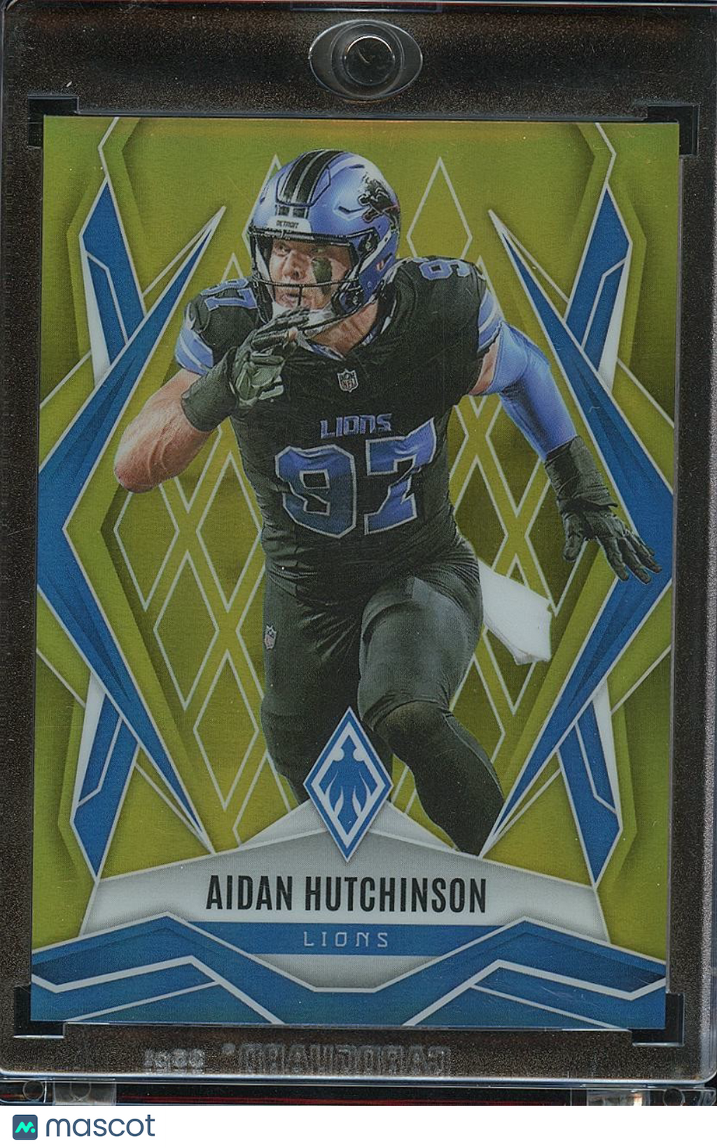 Aidan Hutchinson 2025 Phoenix GOLD Prizm SSP Detroit Lions Michigan 1/10 #21