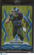 Aidan Hutchinson 2025 Phoenix GOLD Prizm SSP Detroit Lions Michigan 1/10 #21