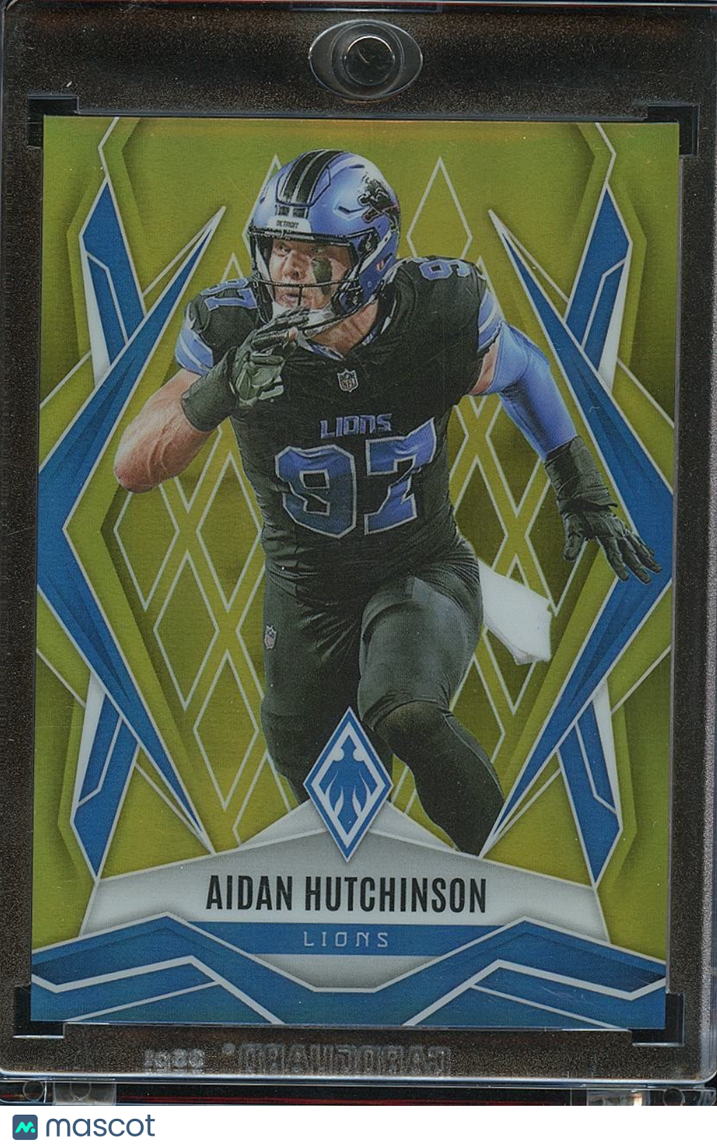 Aidan Hutchinson 2025 Phoenix GOLD Prizm SSP Detroit Lions Michigan 1/10 #21