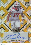 Chris Olave 2022 Leaf Metal GOLD Auto Autograph RC Ohio State Buckeyes Saint 1/1