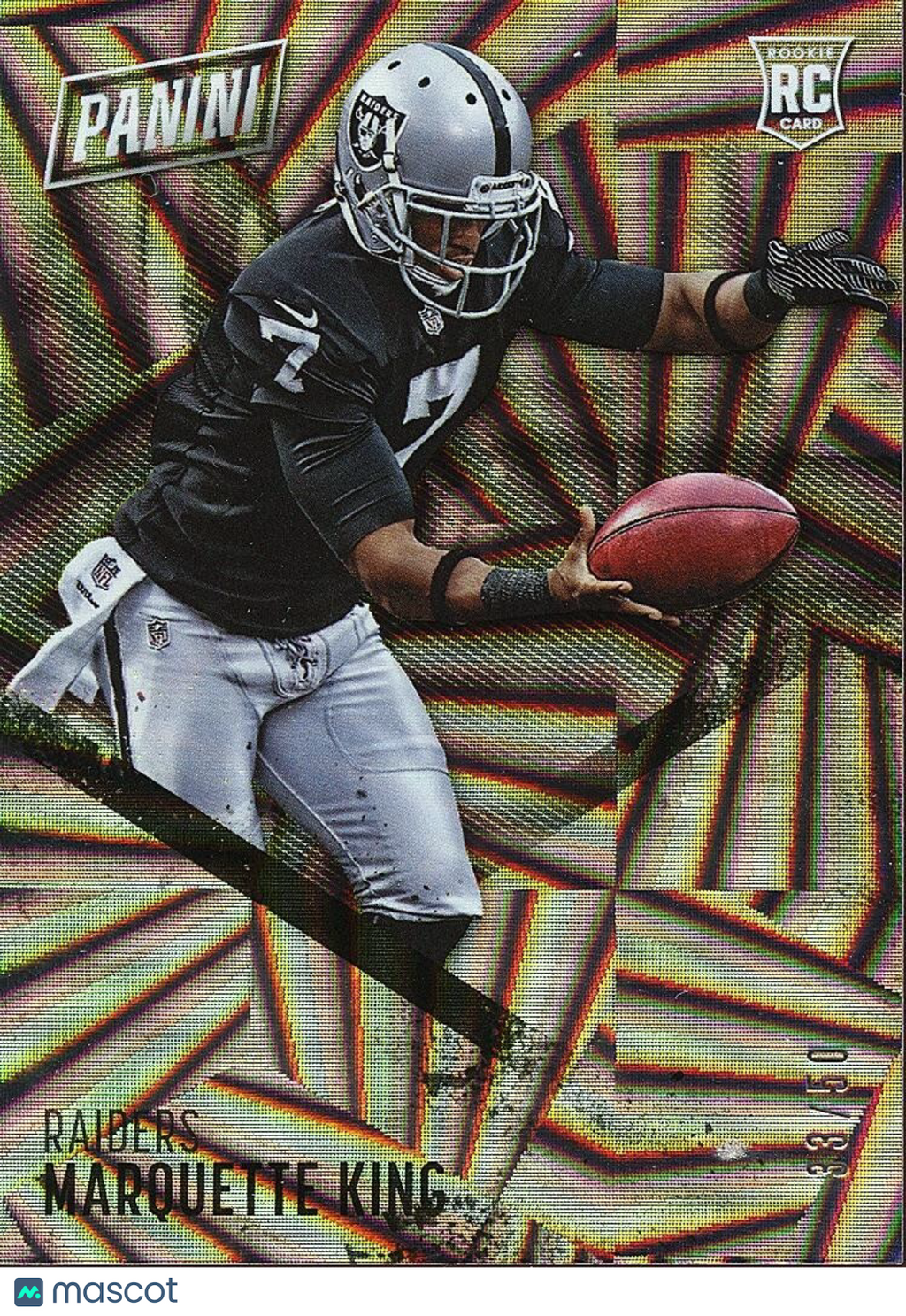Marquette King 2016 Panini Day Rookie RC Wedges Oakland Raiders 33/50