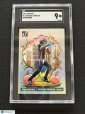 Michael Penix Jr. 2024 Donruss DOWNTOWN RC SSP CASE HIT Atlanta Falcons SGC 9