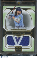 Bo Bichette 2024 Topps Definitive Game Worn Patch Toronto Blue Jays 4/15