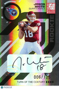 Jason White 2005 Donruss Elite Auto Autograph RC Oklahoma Sooners 6/125