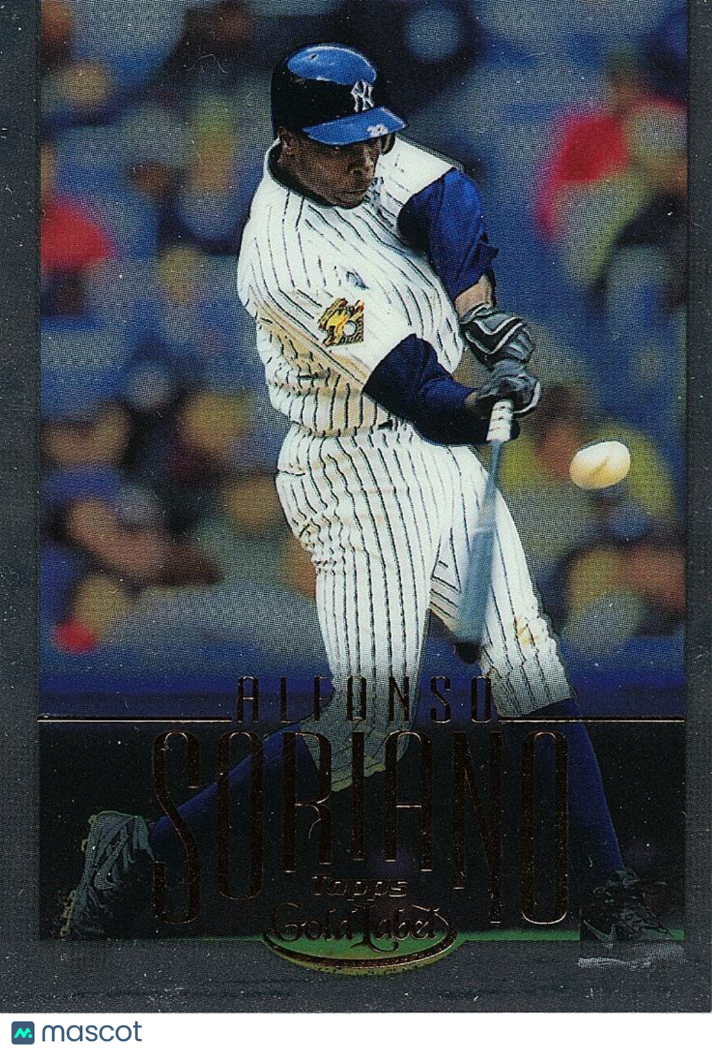 Alfonso Soriano 2002 Topps Gold Label  Class 3 Titanium New York Yankees 84/100