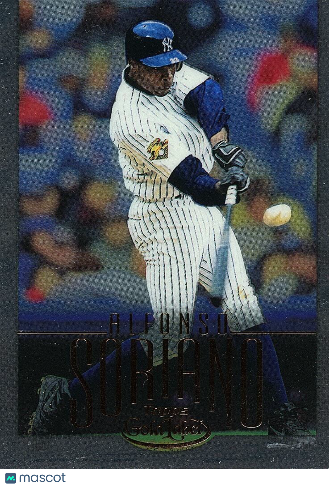 Alfonso Soriano 2002 Topps Gold Label  Class 3 Titanium New York Yankees 84/100