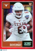 Devin Duvernay 2020 Score Red Zone SSP Rookie RC Texas Longhorns 9/20