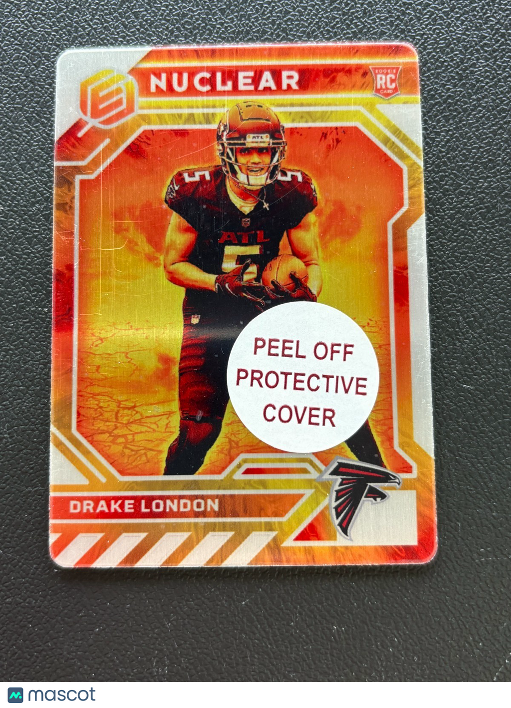 Drake London 2022 Elements Nuclear Rookie RC SSP CASE HIT Atlanta Falcons