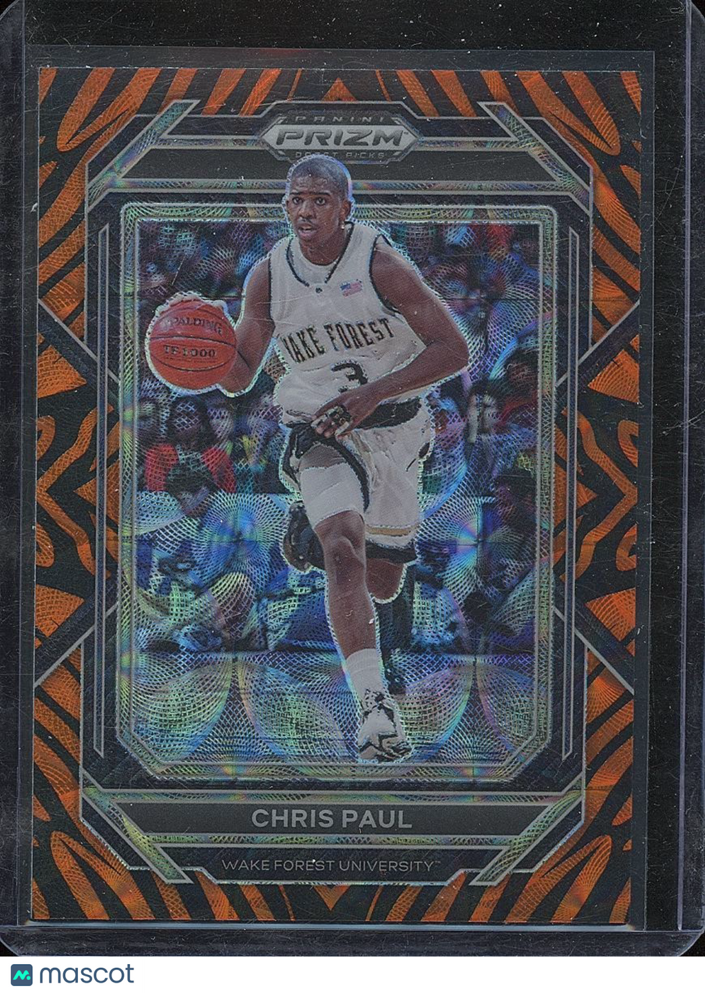 Chris Paul 2023 Prizm Draft Tiger Prizm SSP CASE HIT Wake Forest #71