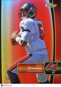 Josh Freeman 2012 Topps Finest Red Refractor Tampa Bay Buccaneers 19/25