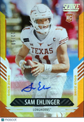 Sam Ehlinger 2021 Score GOLD Zone Auto Autograph RC Texas Longhorns 22/50