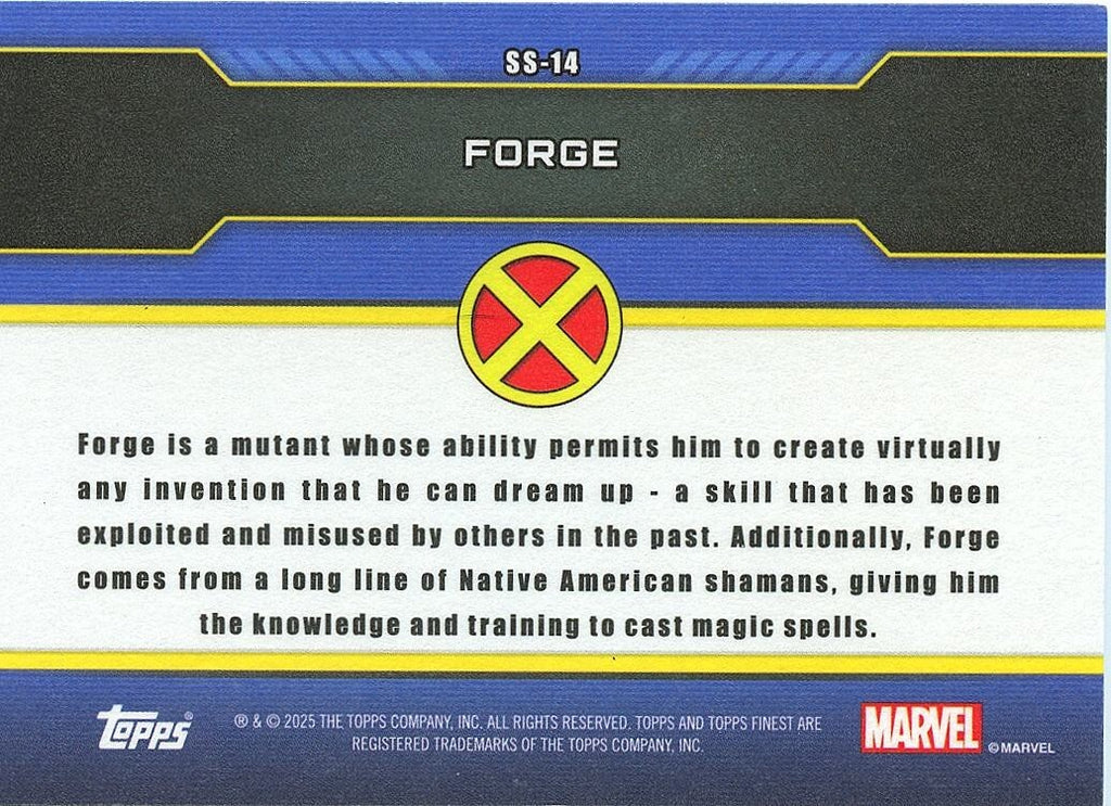 Forge 2025 Topps Finest X-Men Sentinel Scan SSP CASE HIT #SS14