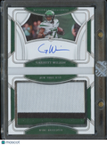 Garrett Wilson 2022 National Treasures Auto Autograph Booklet RC Patch Jets 7/49