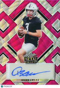 Quinn Ewers 2022 Leaf Metal Auto Autograph RC Ohio State Texas Longhorns 14/15