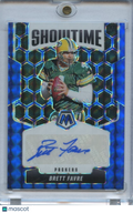 Brett Favre 2025 Mosaic Showtime Blue Auto Autograph Green Bay Packers 9/65