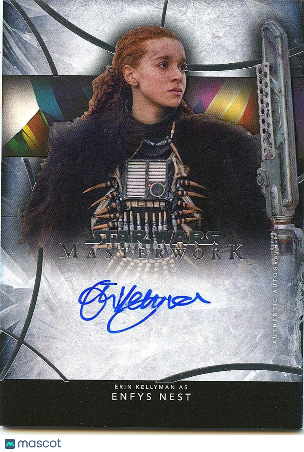 Erin Kellyman as Enfys Nest Topps Star Wars Masterworks On Card Auto Autograph