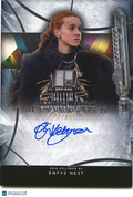 Erin Kellyman as Enfys Nest Topps Star Wars Masterworks On Card Auto Autograph