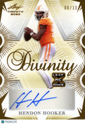 Hendon Hooker 2023 Leaf Trinity Auto Autograph RC Tennessee Detroit Lions 6/10