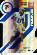 Roddy White 2005 Donruss Elite Blue Aspirations Rookie RC Atlanta Falcons 68/90