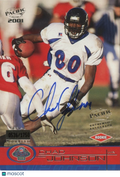 Chad Johnson 2001 Pacific On Card Auto Autograph RC Cincinnati Bengals /1750