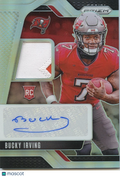 Bucky Irving 2024 Prizm Auto Autograph Patch Rookie RC Tampa Bay Buccaneers 1/99