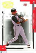 Barry Larkin 2004 Donruss Throwback Threads GOLD Cincinnati Reds 14/100