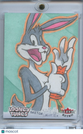 Bugs Bunny 2024 Fleer Retro Looney Tunes 1/1 Sketch Card One of One