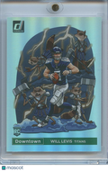 Will Levis 2023 Donruss Downtown SSP CASE HIT Rookie Tennessee Titans