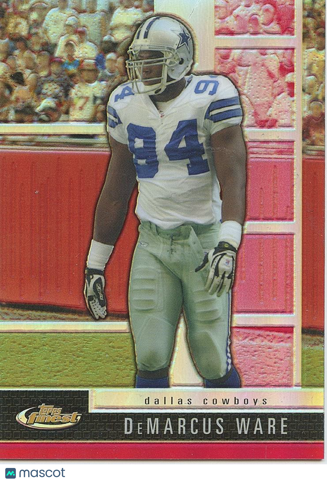 Demarcus Ware 2008 Topps Finest RED Refractor SSP Dallas Cowboys 21/25 #98
