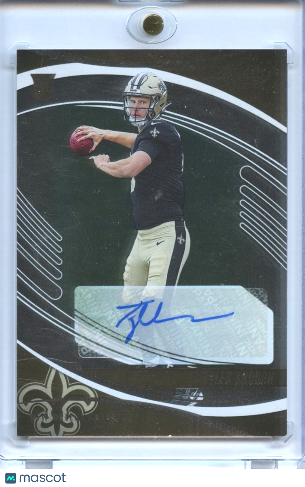 Tyler Shough 2025 Absolute Auto Autograph Rookie RC New Orleans Saints