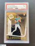 Trevor Lawrence 2021 Illusions Illusionists Black RC Rookie Jaguars 11/50 PSA 9