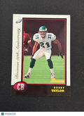 Bobby Taylor 1998 Bowman 50th Anniversary GOLD Philadelphia Eagles 45/50 #163