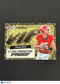 Carson Beck 2024 Leaf Pro Set Superfractor RC Rookie Georgia Bulldogs 1/1 Proof