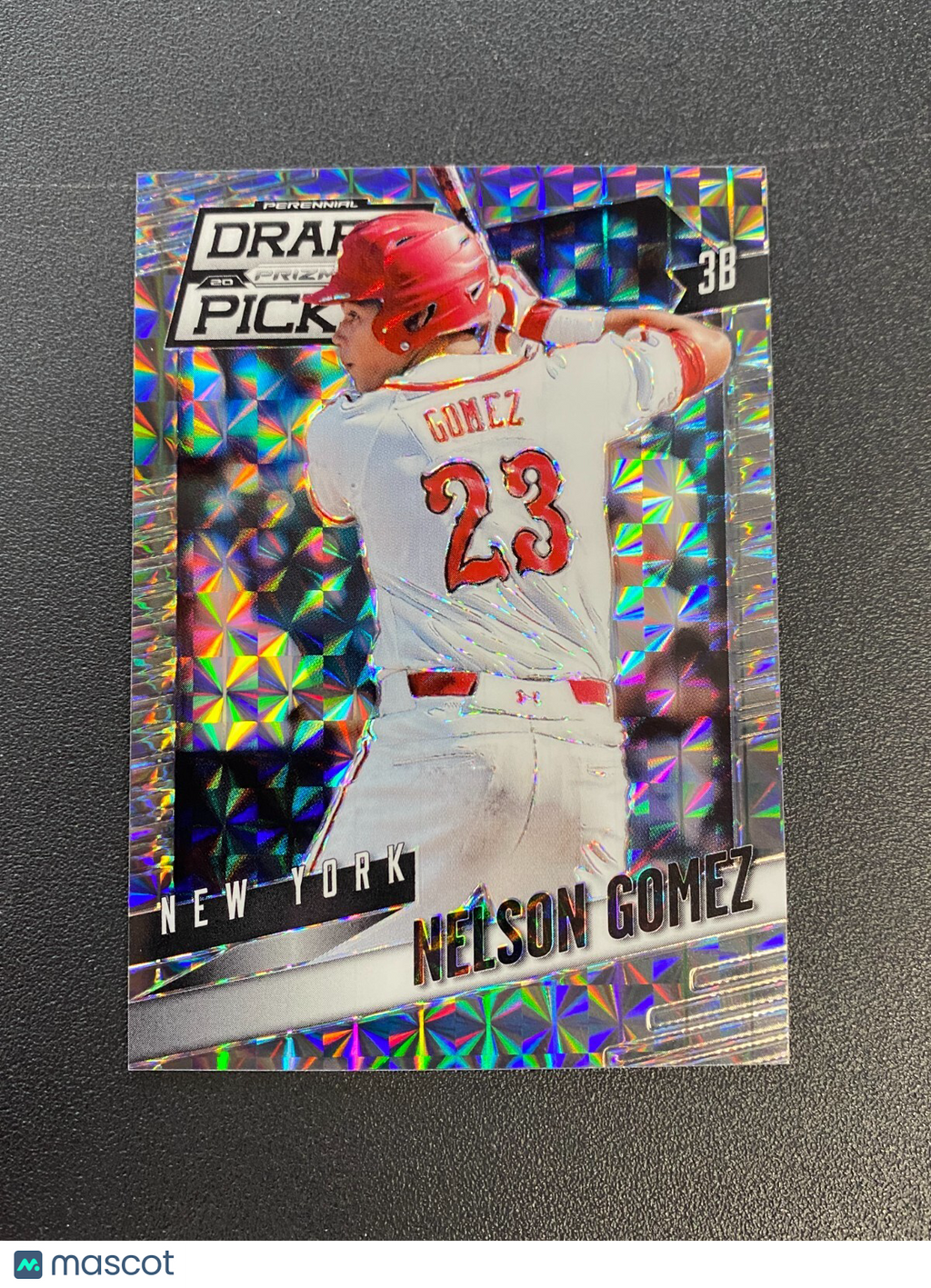 Nelson Gomez 2014 Prizm Draft Baseball Black Finite Prizm New York Mets 1/1