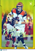 Ryan Finley 2019 Luminance GOLD Prizm Rookie RC Cincinnati Bengals 3/10