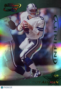 Troy Aikman 2000 Quantum Leaf Green Infinity Dallas Cowboys 29/100 #72