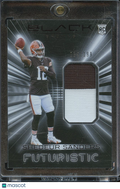 Shedeur Sanders 2025 Panini Black Jersey Patch Rookie Cleveland Browns 35/199