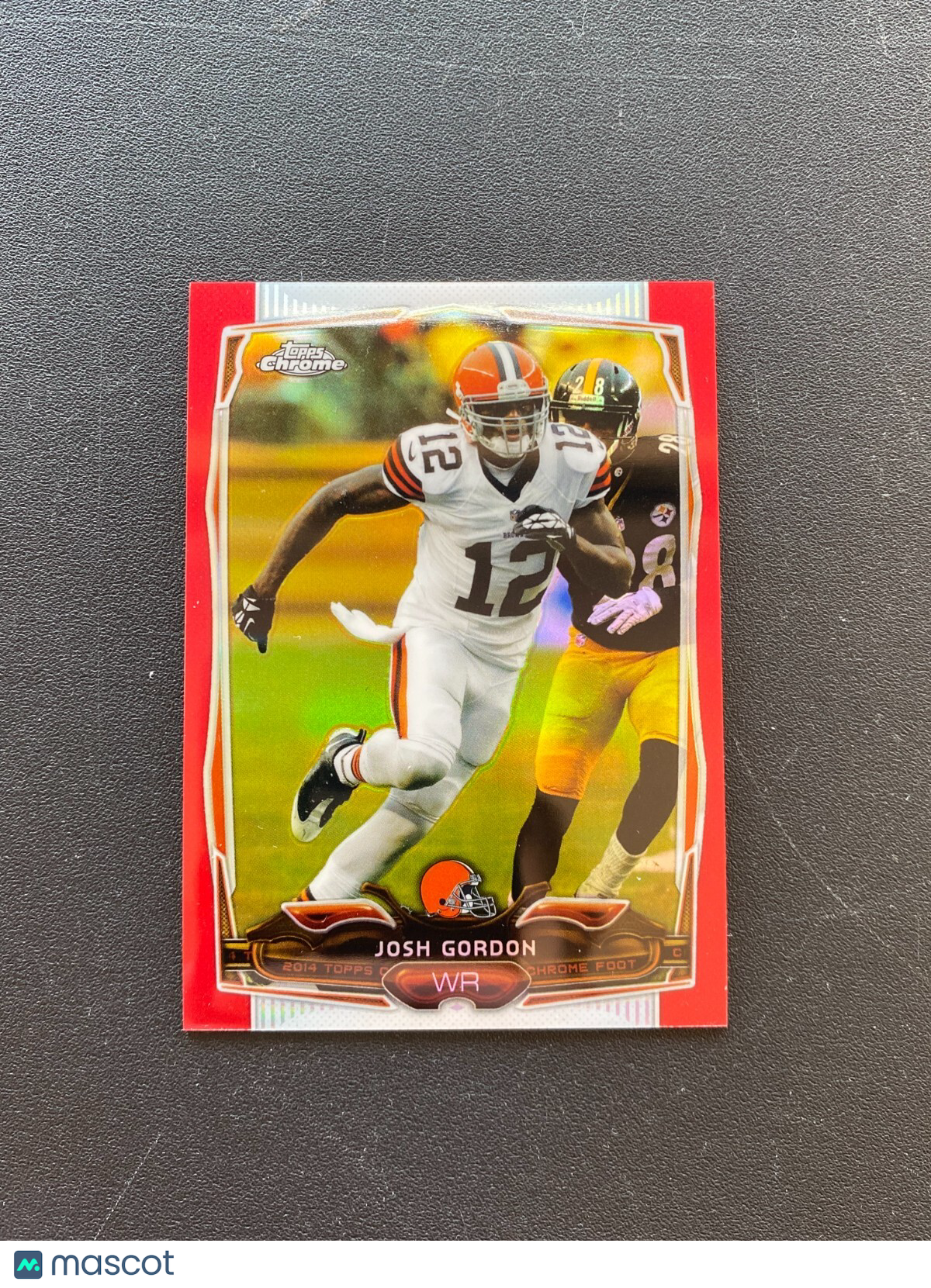 Josh Gordon 2014 Topps Chrome Red Refractor #55 Cleveland Browns 24/25