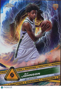 AJ Johnson 2025 Topps Chrome Advisory RC SSP CASE HIT Milwaukee Bucks