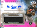 Amari Cooper 2015 Topps Inception Auto Autograph Patch RC Oakland Raiders 4/50