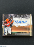 Javonte Williams 2022 Origins Auto Autograph Proving Ground Denver Broncos 59/99