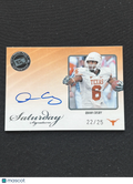 Quan Cosby 2009 Press Pass On Card Auto Autograph RC Texas Longhorns 22/25