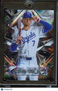 Bobby Witt Jr. 2025 Topps Chrome Sapphire Selections Black Refractor Royals /10