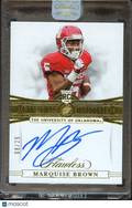 Marquise Brown 2019 Flawless Auto Autograph Diamond Gem RC OU Sooners 8/25
